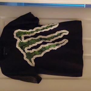 Mens Monster L Black Tshirt